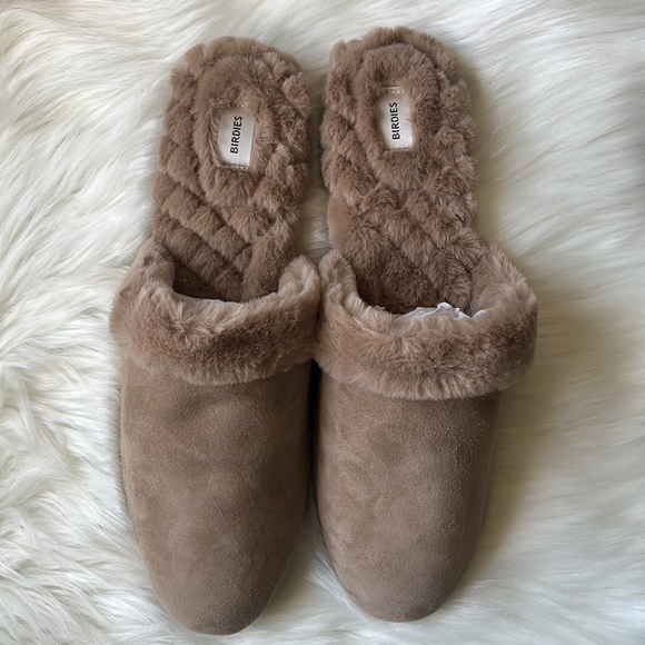 BIRDIES Women’s Songbird Faux Fur slippers - Picture 5 of 15